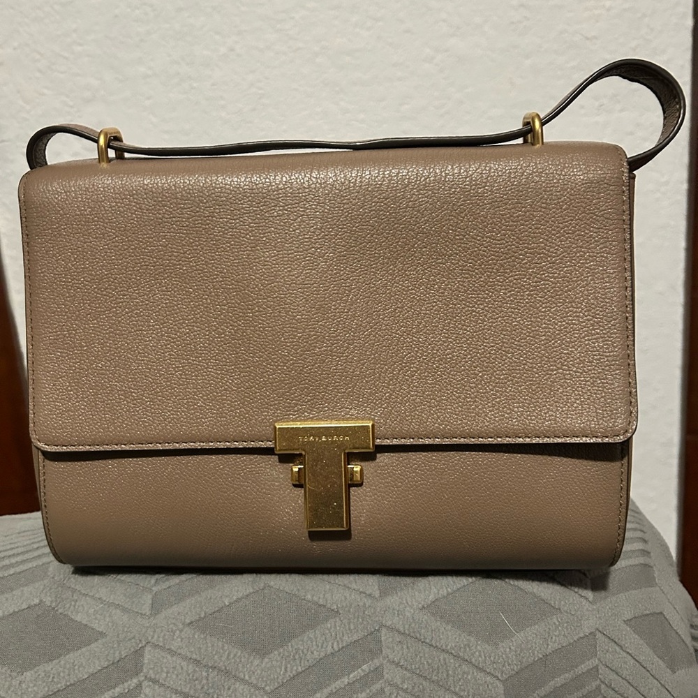 Tory Burch Juliette Crossbody - Light taupe